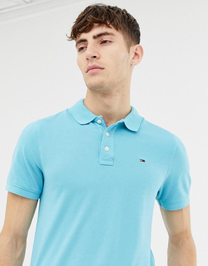 Tommy Hilfiger Basic Polo Shirt - Blue