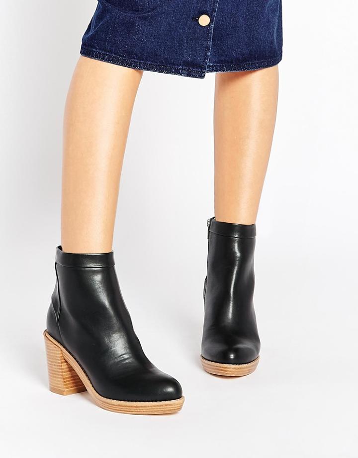 Asos End Of The World Ankle Boots - Black