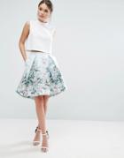 Ted Baker Reylia High Low Skirt - Blue