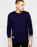 Wesc Fine Knit Sweater - Blue