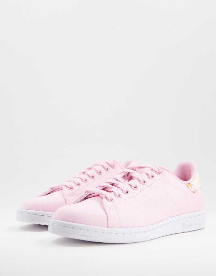 Adidas Originals Stan Smith Sneakers In Light Pink