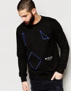 Nicce Contour Sweatshirt - Black