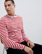Asos Design Long Sleeve Stripe T-shirt