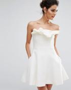 Keepsake Between Friends Mini Dress - Cream