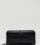 Inyati Izzy Moc Croc Purse - Black