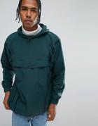 Adidas Originals Chicago Pack Taped Anorak In Green Br5077 - Green