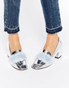 Asos Stay Cool Loafers - Silver
