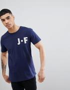 Jefferson Chest Print T-shirt - Blue