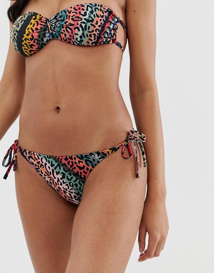 Ps Paul Smith Swirl Leopard Bikini Bottom