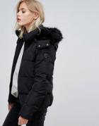 Only Real Down Padded Jacket - Black