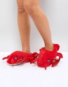 New Look Lobster Slipper - Red