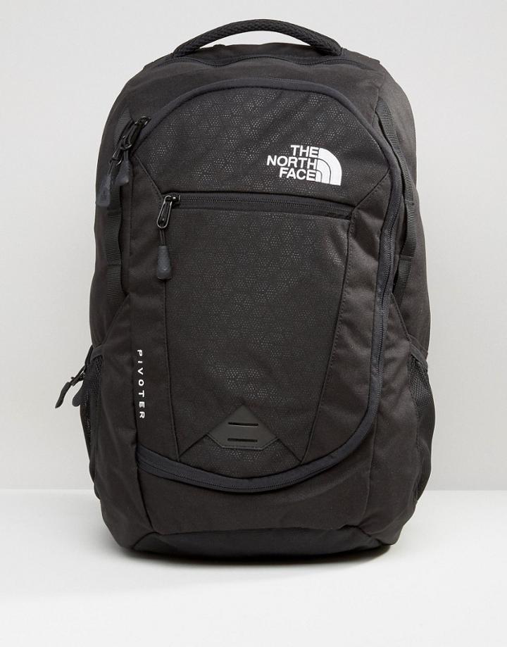 The North Face Pivoter Backpack In Black - Black