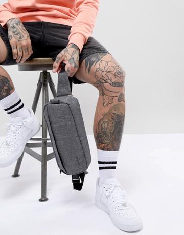 Spiral Crossbody Fanny Pack In Gray - Gray
