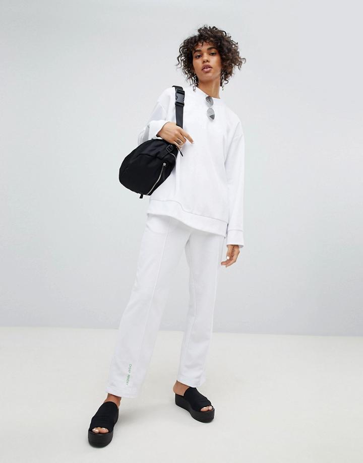 Cheap Monday White Tracksuit Pants - White