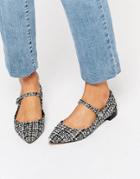Kg By Kurt Geiger Kingdom Mary Jane Flat Shoes - Black