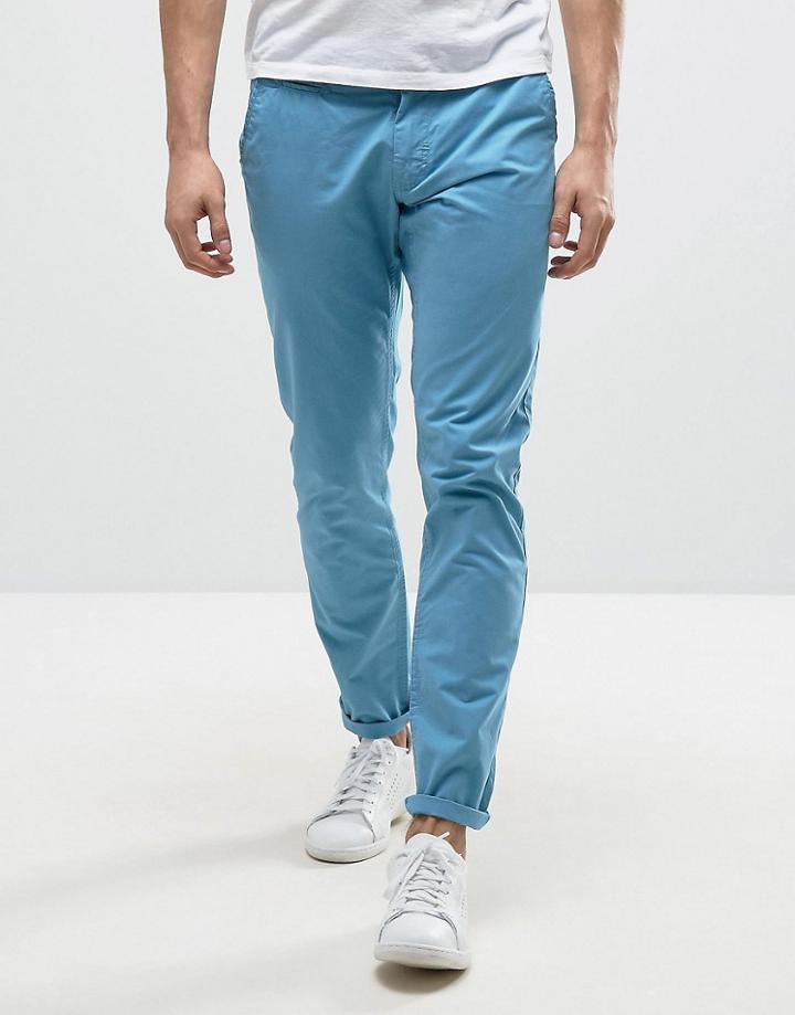 Blend Chino Twister Slim Fit - Blue