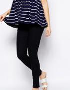 Asos Maternity Ridley Skinny Jean In Indigo With Under The Bump Waistband - Blue