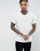 Lambretta Waffle Textured Pocket T-shirt - Gray