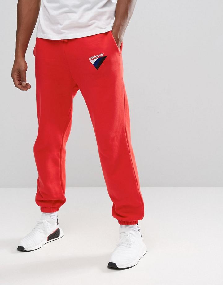 Adidas Originals St Petersburg Pack Anichkov Jogger In Red Bs2221 - Red