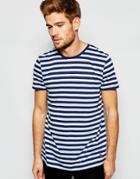 Esprit Stripe T-shirt - Blue