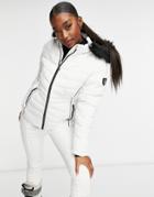 Dare2b Glamorize Ii Ski Jacket In White