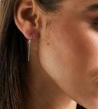 Kingsley Ryan Spike Drop Earrings In Sterling Silver