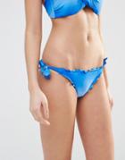 Seafolly Miami Ombre Tie Side Bikini Bottoms - Seychelles