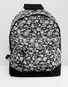 Mi-pac Backpack With Bandana Print - Black