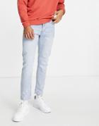 Levi's 510 Skinny Fit Jeans In Light Blue Wash-blues