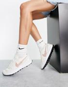 Nike Waffle One Sneakers In Sail/rose Whisper-white