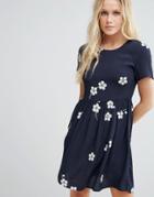 Little White Lies Daisy Age Skater Dress - Blue