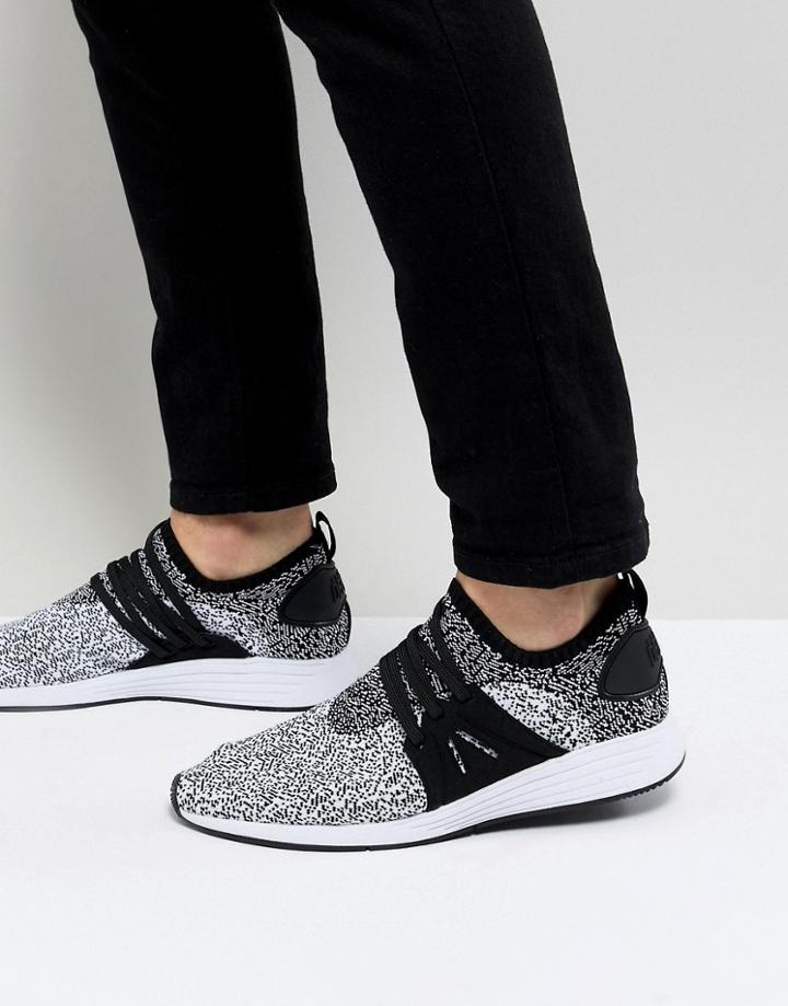 Project Delray Wavey Flex Knit Sneakers - White