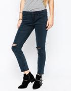 Blank Nyc Cruisin For A Bruisin Skinny Ripped Knee Jean