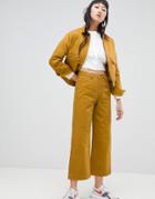 Weekday Veer Wide Leg Jeans Two-piece - Yellow