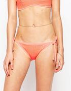 Butterfly By Matthew Williamson Sequin Bikini Bottoms - Multi