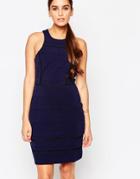 Adelyn Rae Navy Bodycon Dress - Navy
