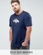 New Era Plus Nfl Denver Broncos T-shirt In Navy - Navy