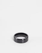 Topman Band Ring In Black
