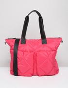 Asos Lifestyle Quilted Carryall - Pink