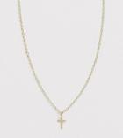 Kingsley Ryan Exclusive Sterling Silver Gold Plated Cross Pendant Necklace