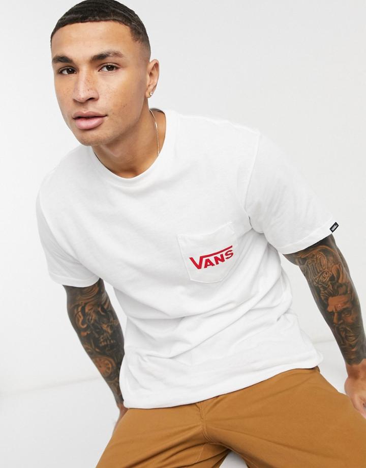 Vans Otw Classic Print T-shirt In White