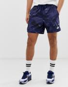 Nike Camo Logo Shorts In Navy