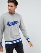 New Era L.a Dodgers Varsity Sweatshirt - Gray