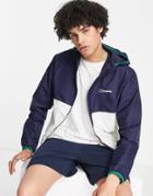 Berghaus Corbeck Packable Lightweight Windproof Jacket In Navy And White
