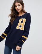 Tommy Hilfiger H Knit Sweater - Navy