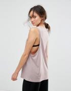 Love Slinky Low Sided Tank - Beige