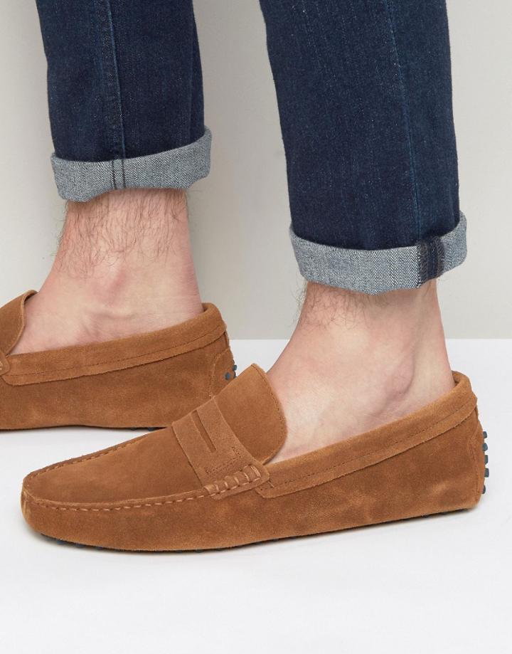 Aldo Feiria Suede Penny Loafer Loafers - Tan