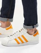 Adidas Originals Superstar 80's Sneakers In White S75842 - White