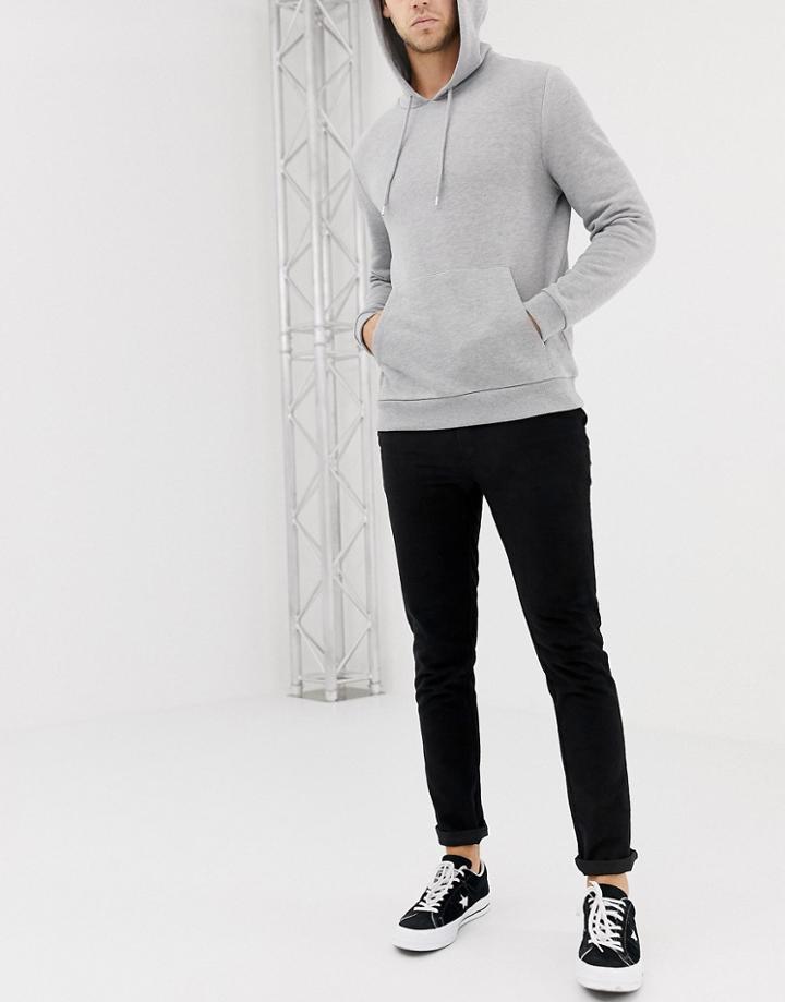 Bellfield Regular Fit Cord Pants - Black
