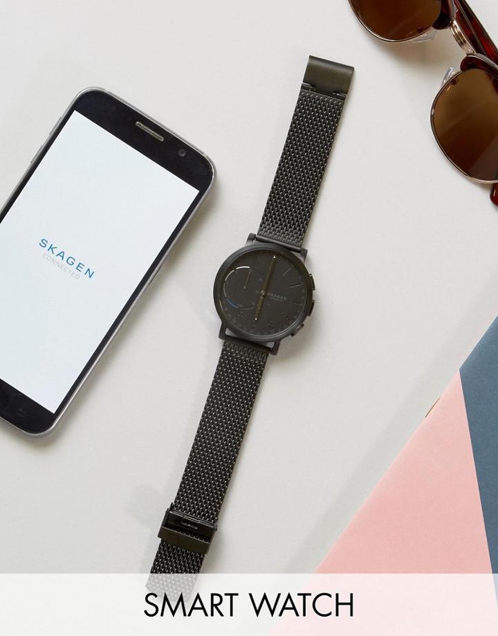 Skagen Connected Skt1109 Hagen Hybrid Smart Watch - Black